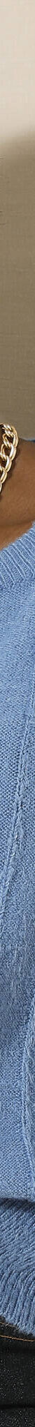 Gilet maille effet rayures (bleu jean) Gilet maille effet rayures (bleu jean)